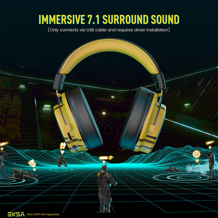 EKSA E900 Pro headset detail