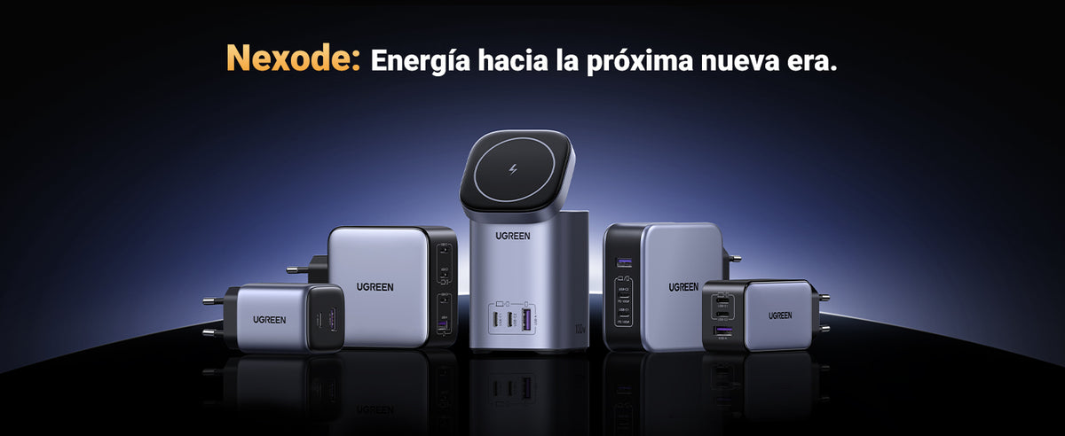 UGREEN Nexode 100W charging features