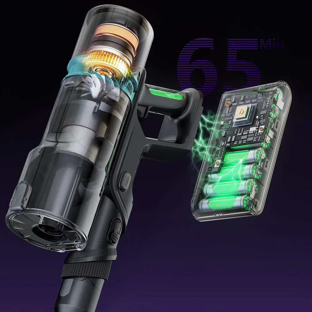 Proscenic P16 cordless vacuum lifestyle view
