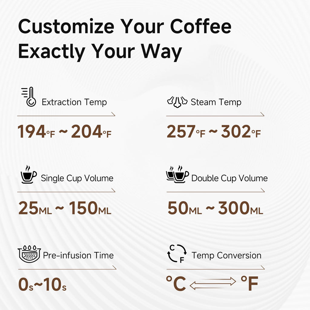 HiBREW H10A espresso machine front view