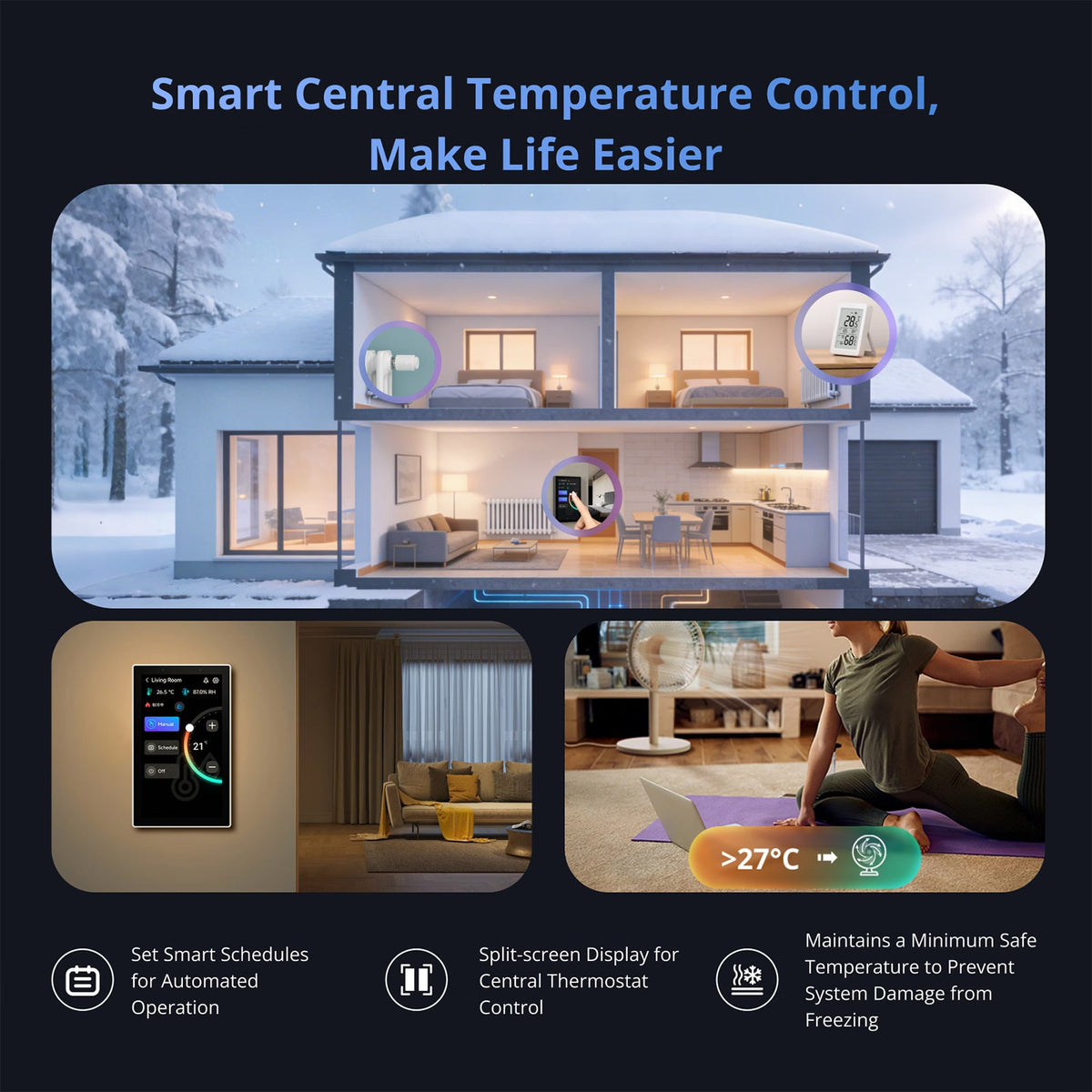 SONOFF NSPanel Pro 120 smart home interface