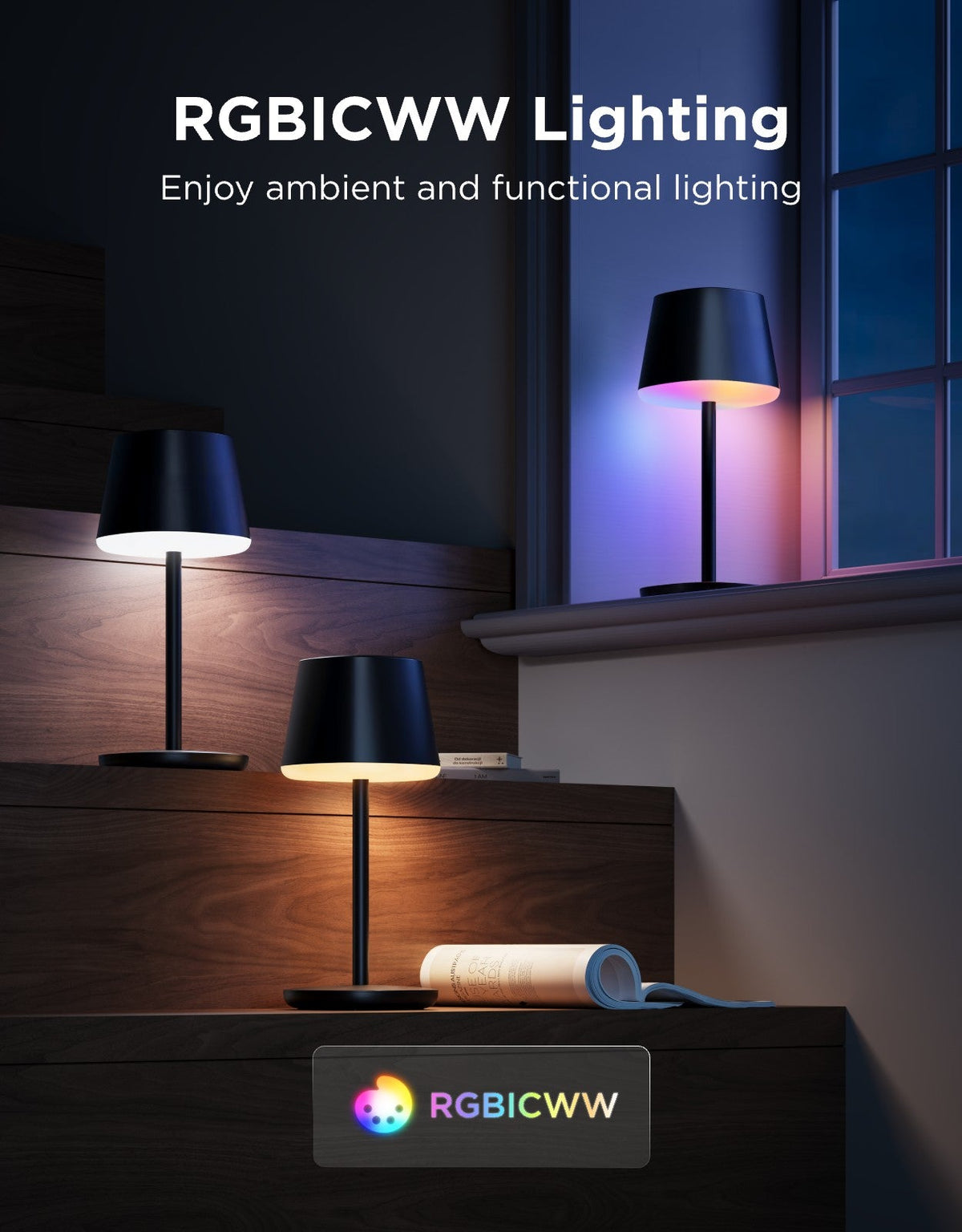 Govee H1741 RGBICWW smart lighting