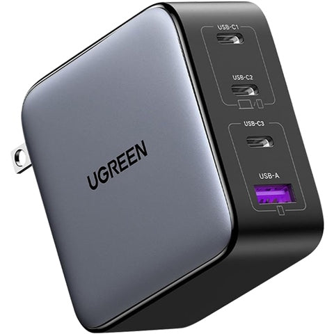 UGREEN Nexode 100W charger angle view