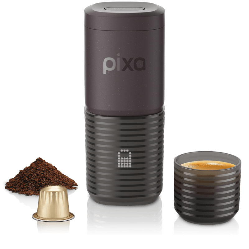 Wacaco Pixapresso dark burgundy product view