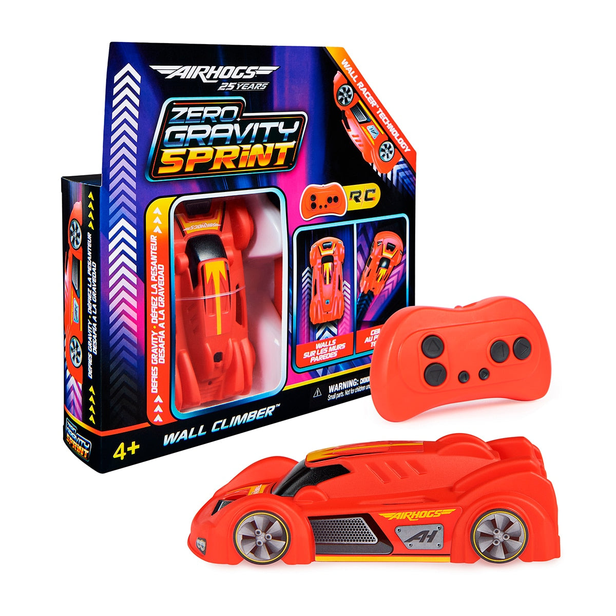Air Hogs Zero Gravity Sprint RC car with remote and retail box