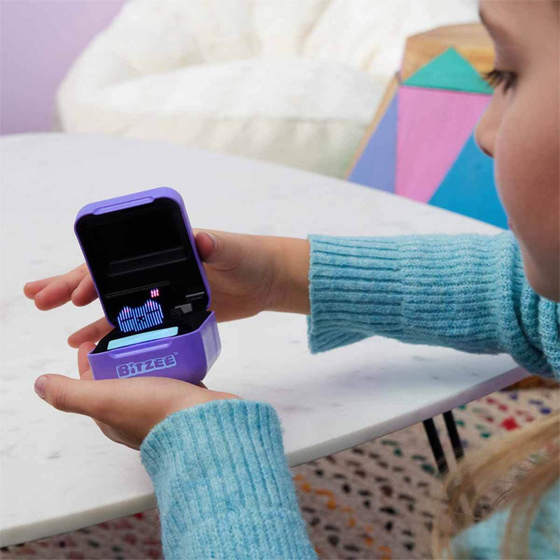 Bitzee interactive digital pet in use