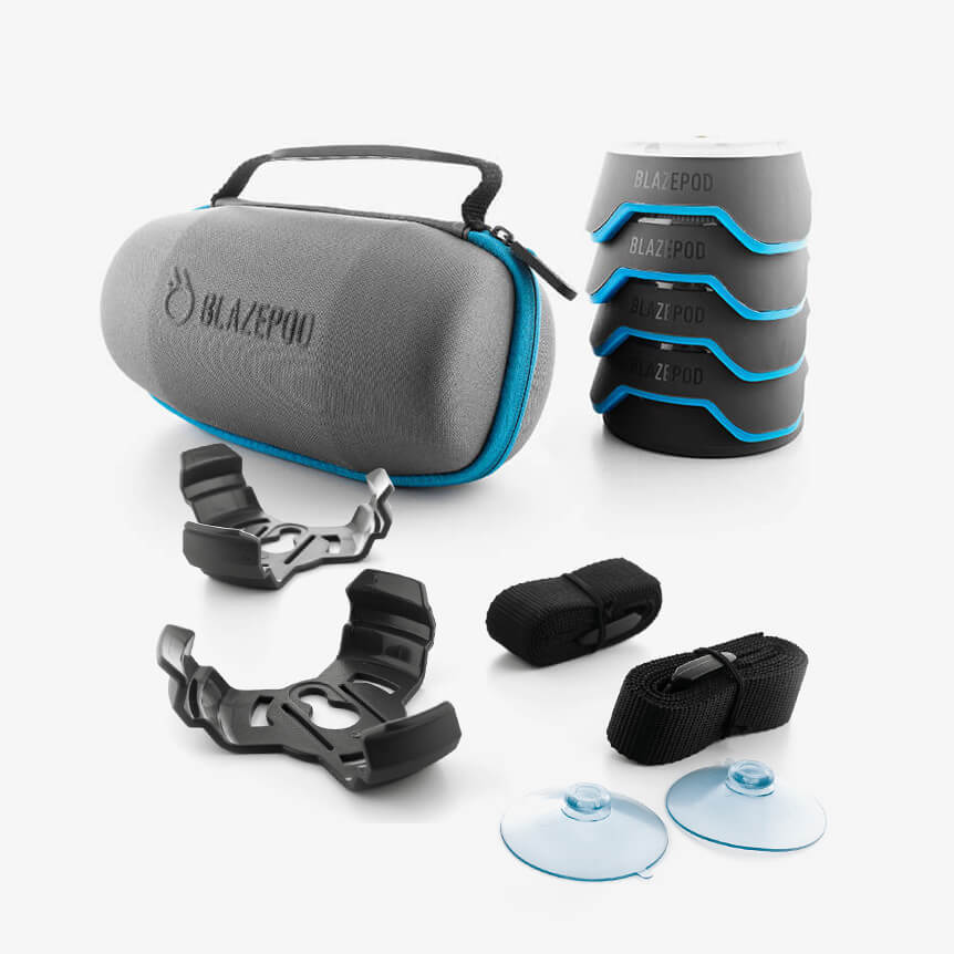 BlazePod smart reaction training system and accessories