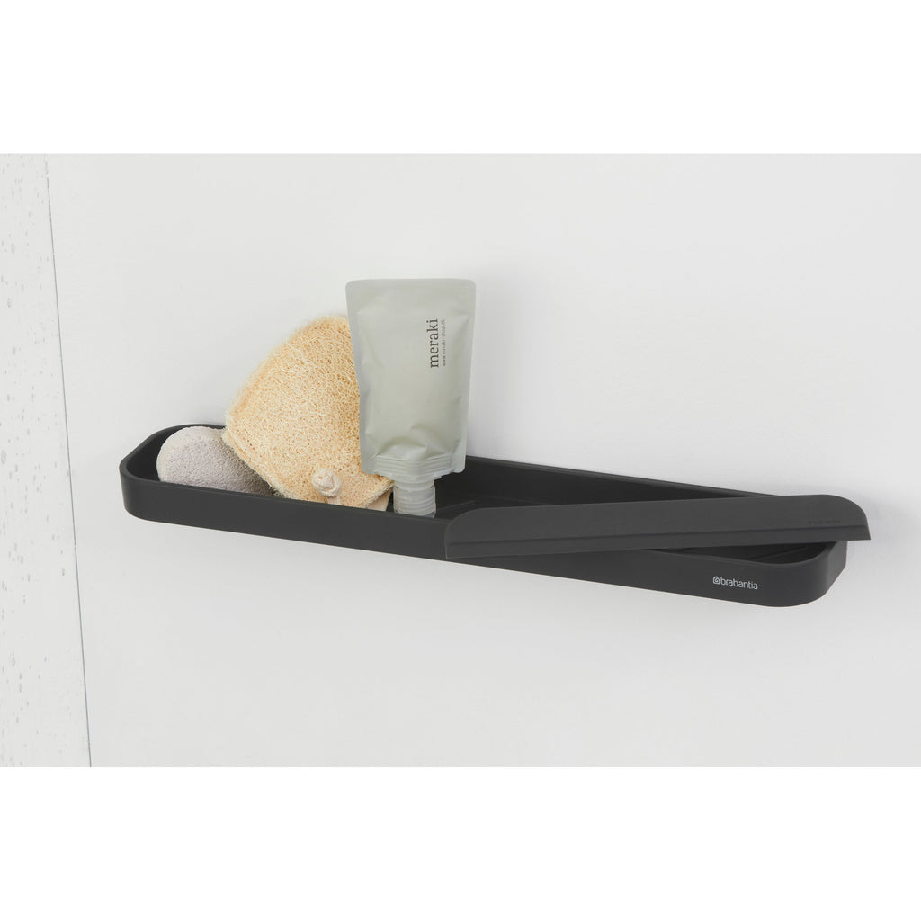 Brabantia MindSet Shower Shelf with Squeegee in bathroom