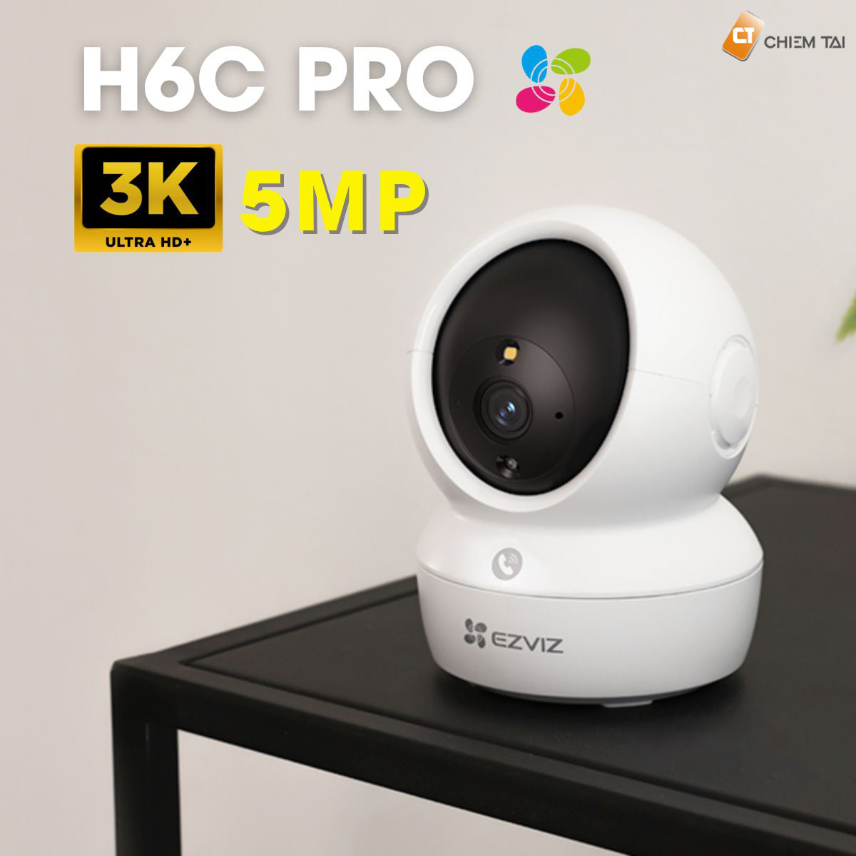 EZVIZ H6c Pro 3K security camera
