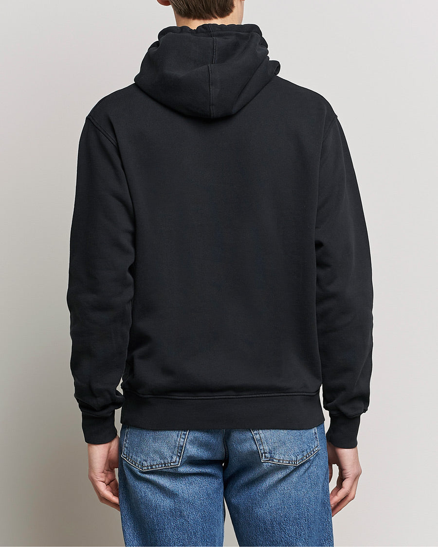 Colorful Standard Classic Organic Hood Deep Black back view