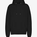 Colorful Standard Classic Organic Hood Deep Black front view