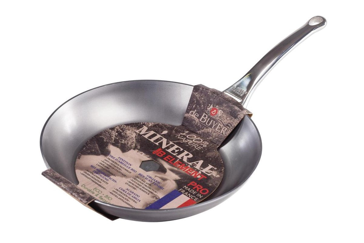 de Buyer Mineral B Pro 28 cm frying pan packaging