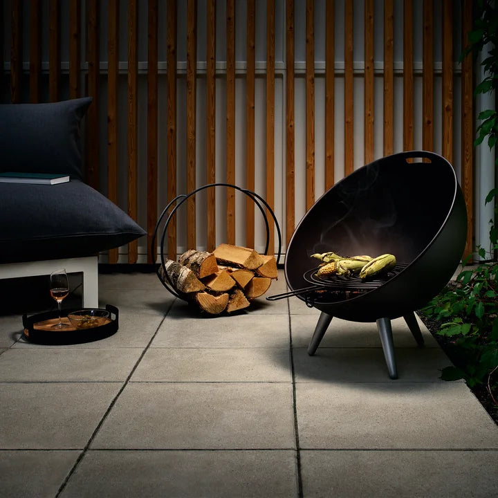 Eva Solo FireGlobe fire pit lifestyle