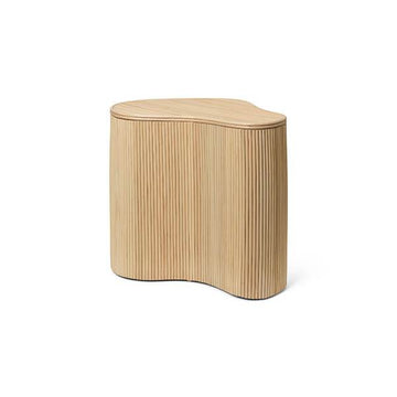 Ferm Living Isola – Rattan Storage & Bedside Table