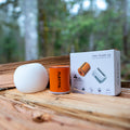 FLEXTAIL Tiny Pump 2X orange with retail box and lantern diffuser