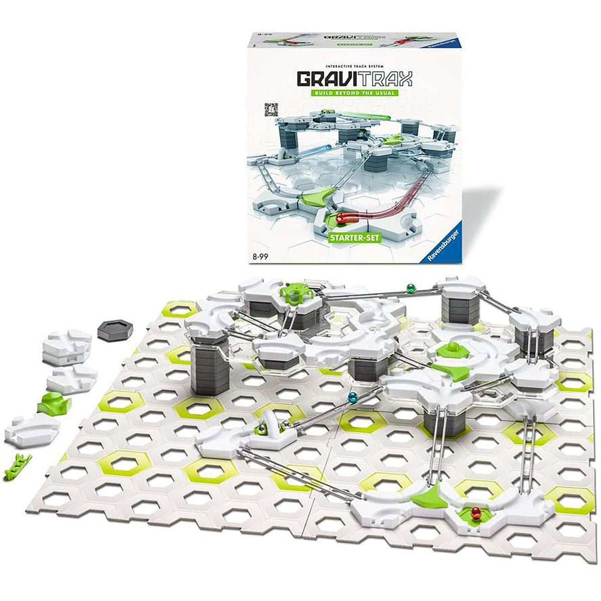 Ravensburger GraviTrax Starter Set assembled marble run