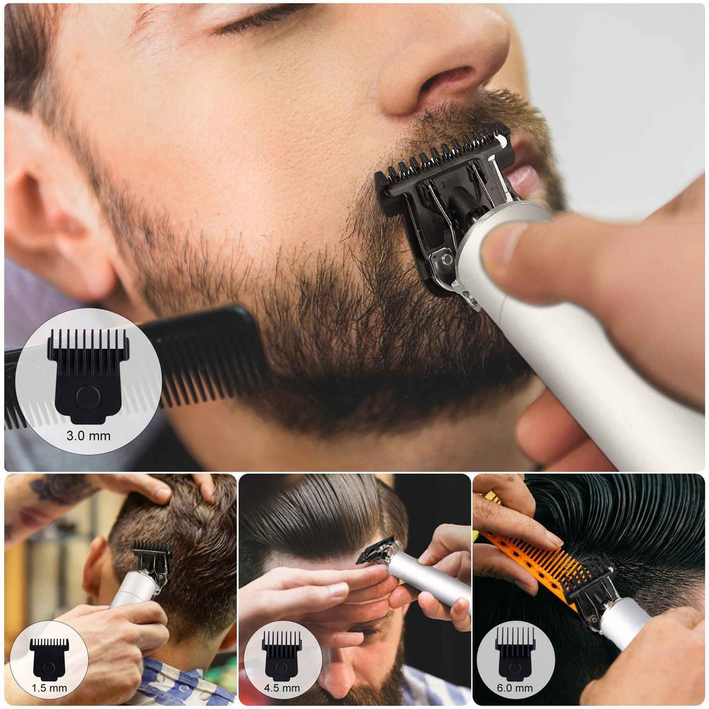 HATTEKER SK113W titanium ceramic blade detail