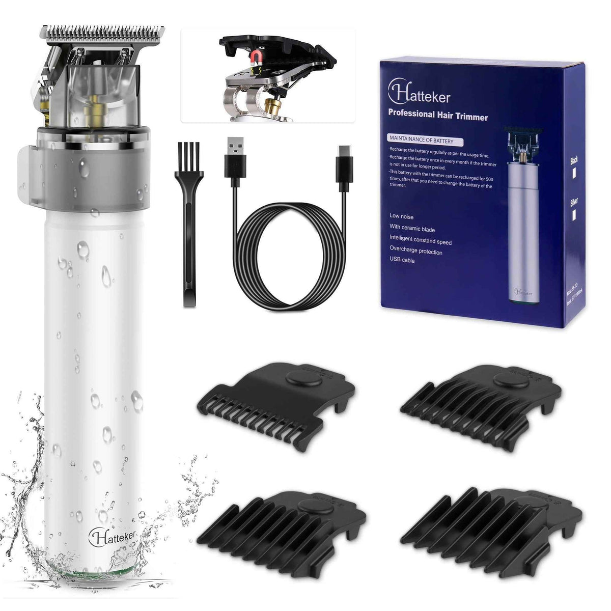 HATTEKER SK113W professional beard and hair trimmer