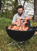 höfats BOWL 57 fire bowl with star base