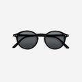 IZIPIZI #D Black sunglasses front view