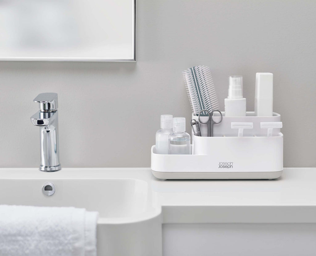 Joseph Joseph EasyStore Bathroom Caddy in bathroom