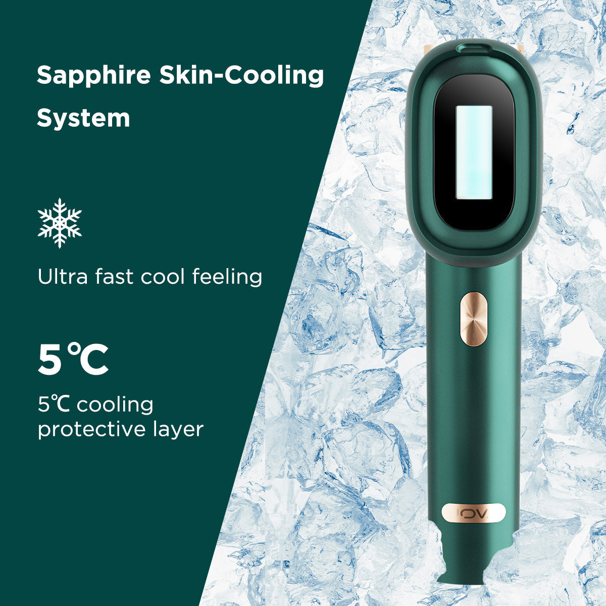 JOVS Pro II sapphire cooling IPL technology