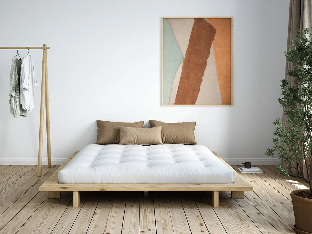 Karup Design Japan Bed Raw in minimalist bedroom