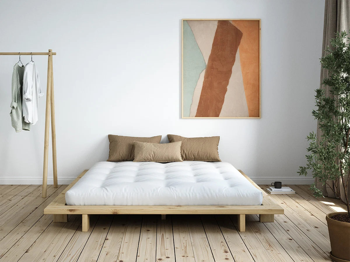 Karup Design Japan Bed Raw in minimalist bedroom