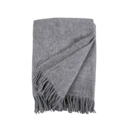 Klippan Gotland Natural Grey throw folded