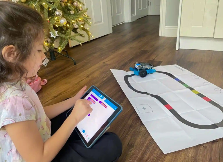 Makeblock mBot2 coding activity