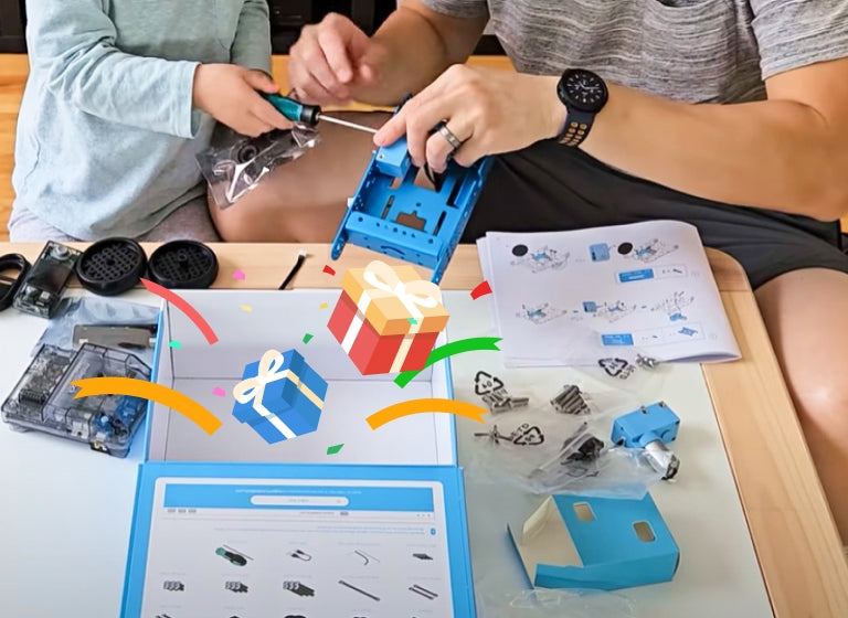 Makeblock mBot2 coding robot kit unbox and build