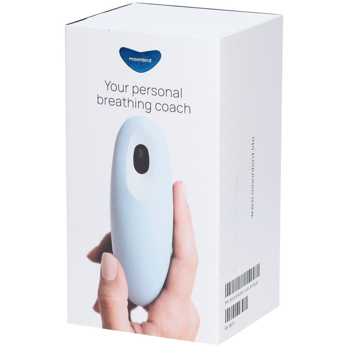 Moonbird breathing coach retail box