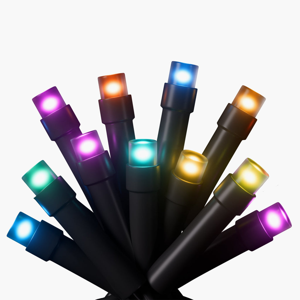 Nanoleaf Matter Smart Holiday String Lights close-up