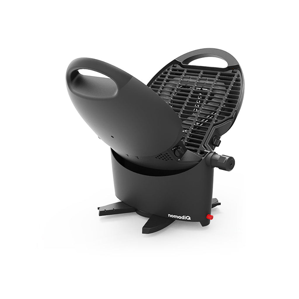 nomadiQ portable gas barbecue open product view