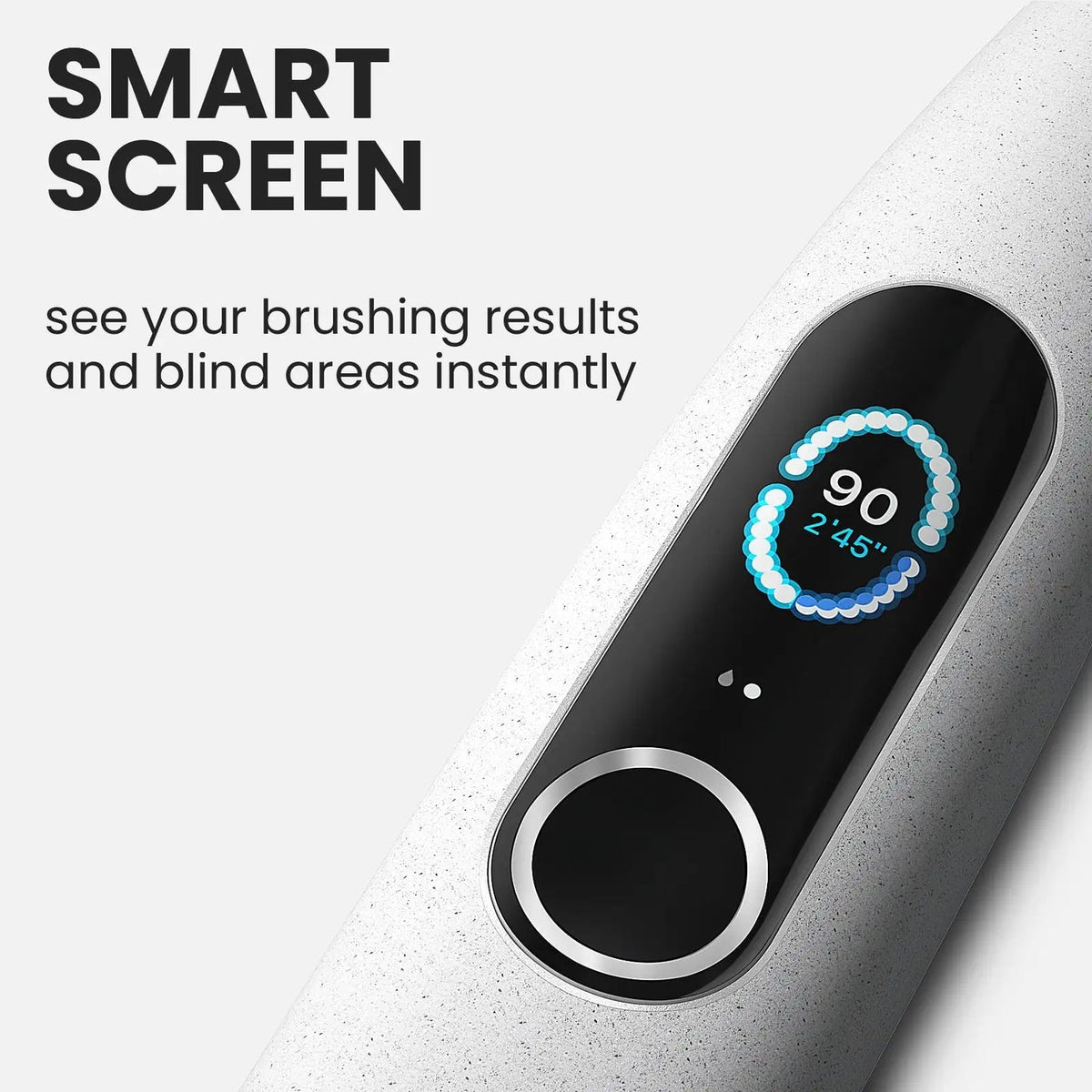 Oclean X Pro Elite smart touchscreen