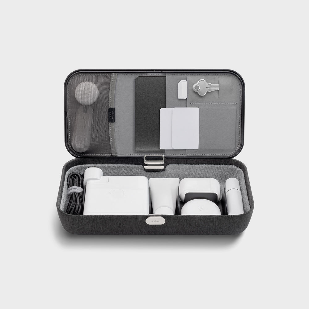 Orbitkey Nest v2 organized internal storage