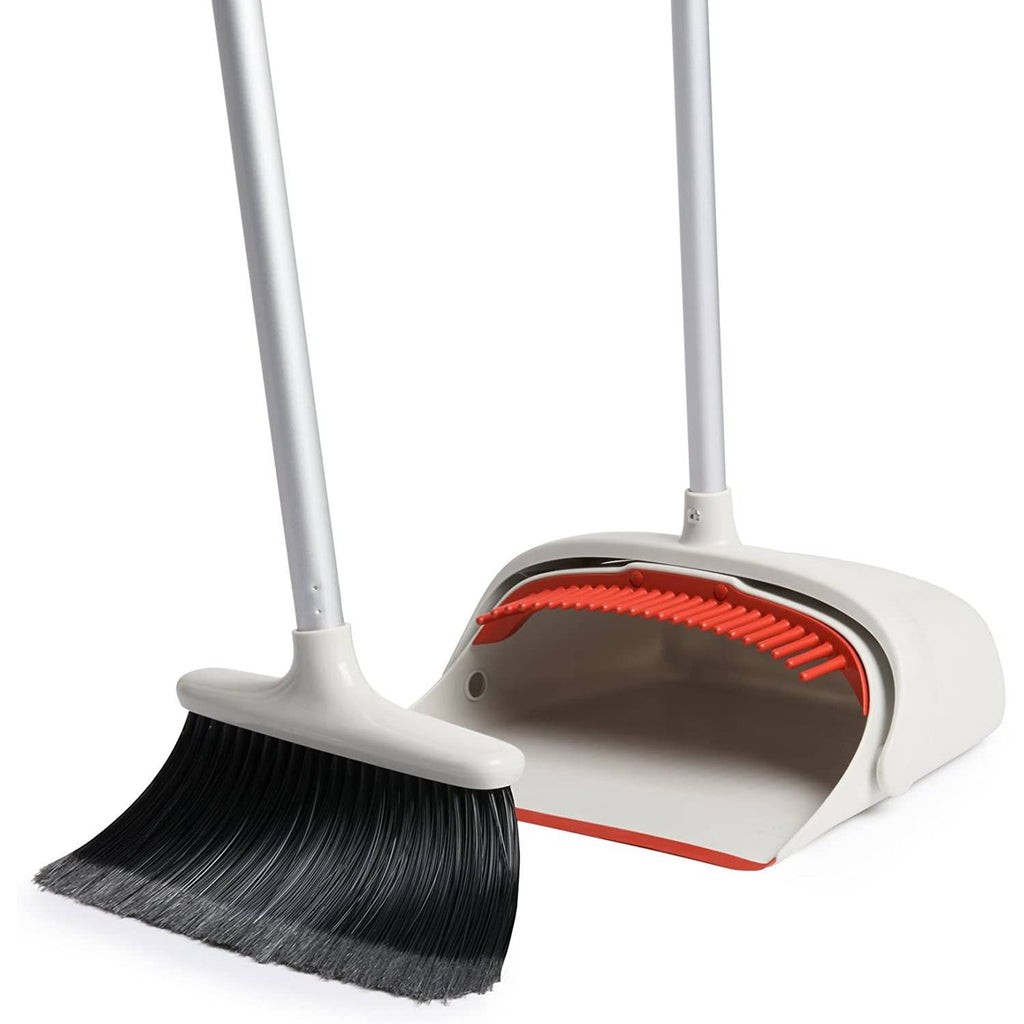 OXO Good Grips broom and dustpan detail