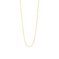 Pilgrim NIVO gold-plated ultra-slim curb chain necklace
