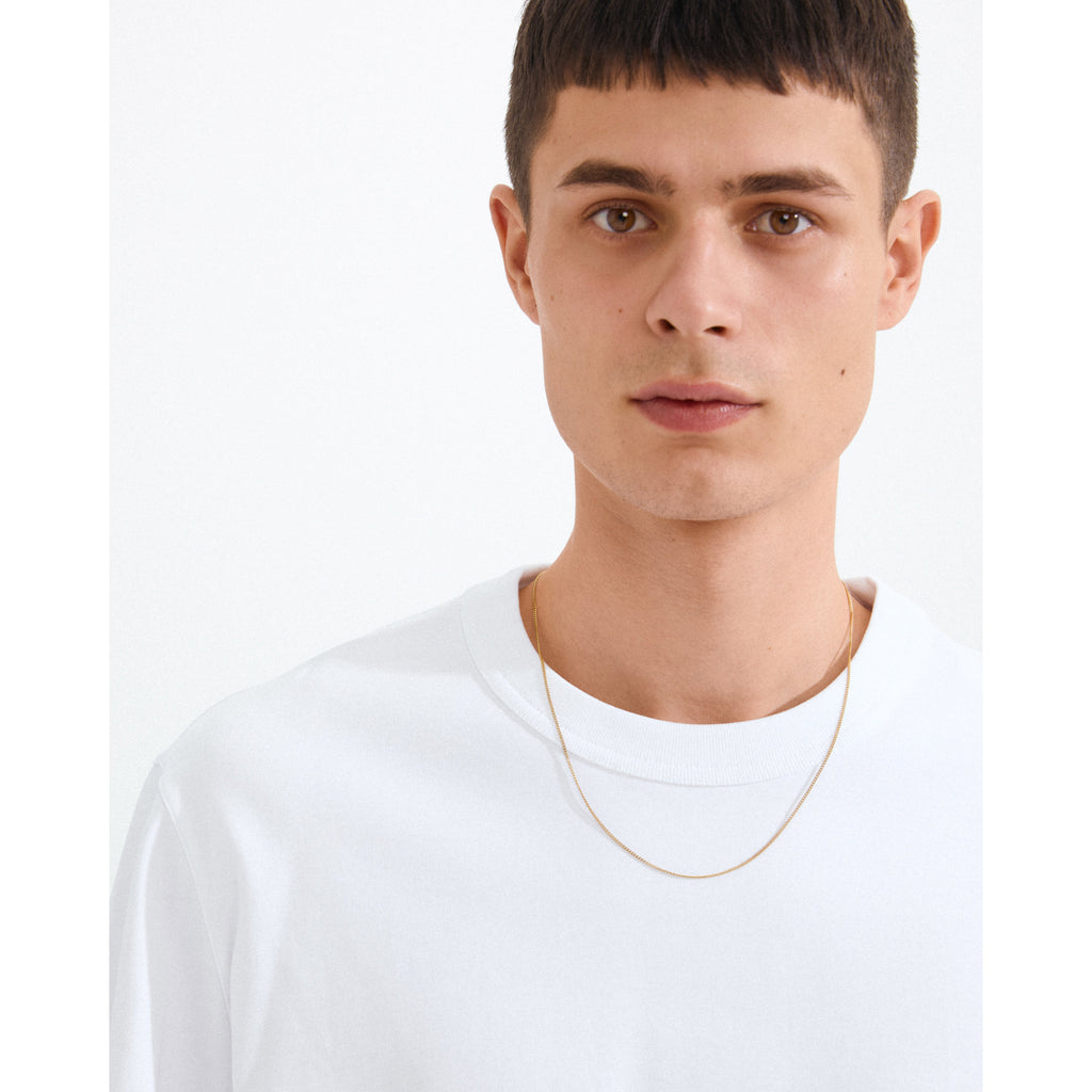 Pilgrim NIVO gold-plated necklace lifestyle view