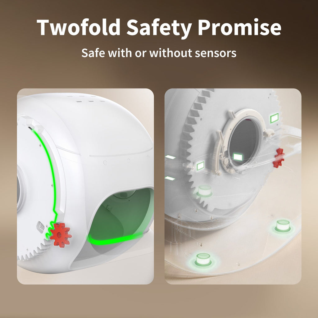 PETKIT Purobot Max 3 safety sensors