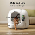 PETKIT Purobot Max 3 wide low entry with cat