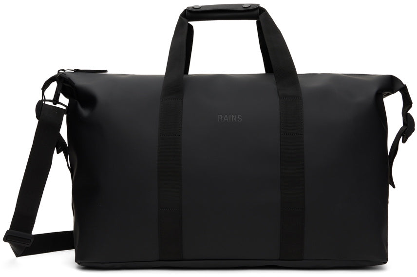 Rains Hilo Weekend Bag black detail view