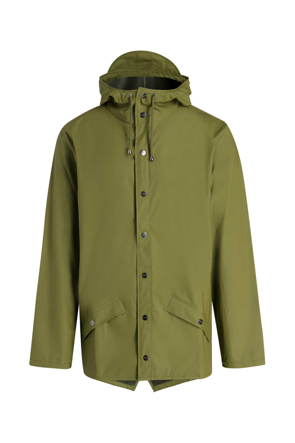 Rains Jacket olive green waterproof unisex rain jacket