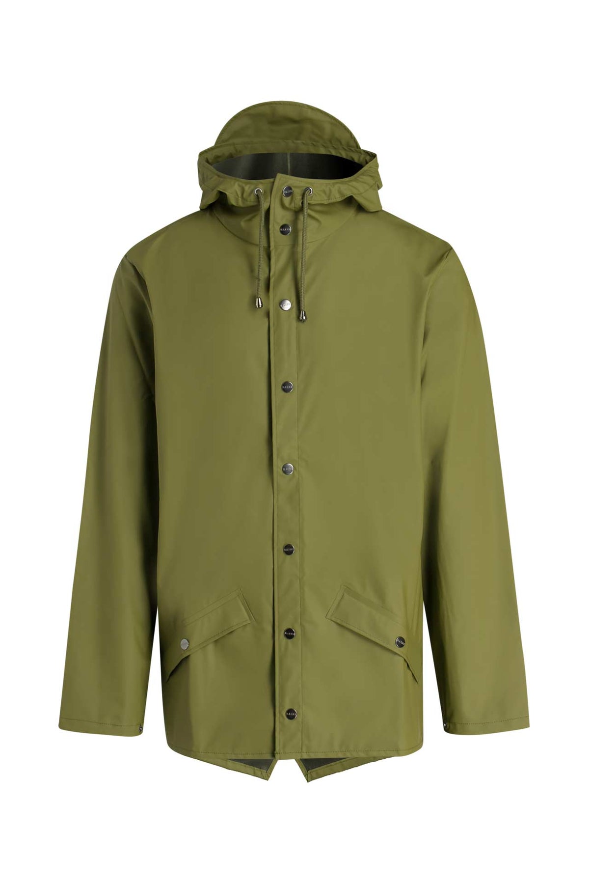 Rains Jacket olive green waterproof unisex rain jacket