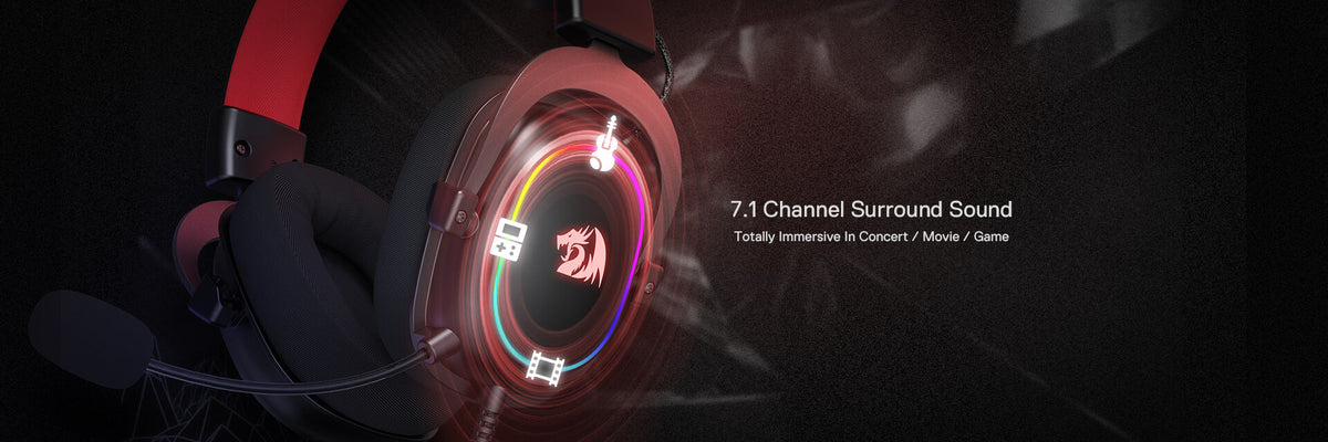 Redragon H510 ZEUS-X gaming headset detail