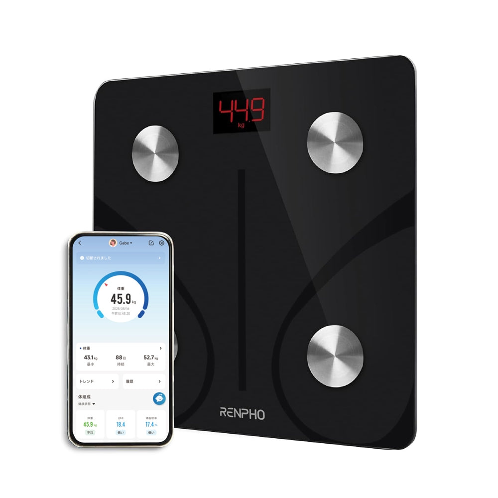 RENPHO Elis 1 smart body scale with app metrics