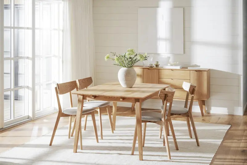 Rowico Home Filippa oak dining table lifestyle