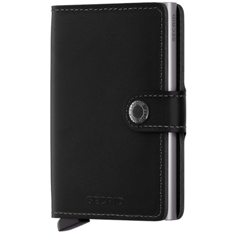 Secrid Miniwallet Original Black front view