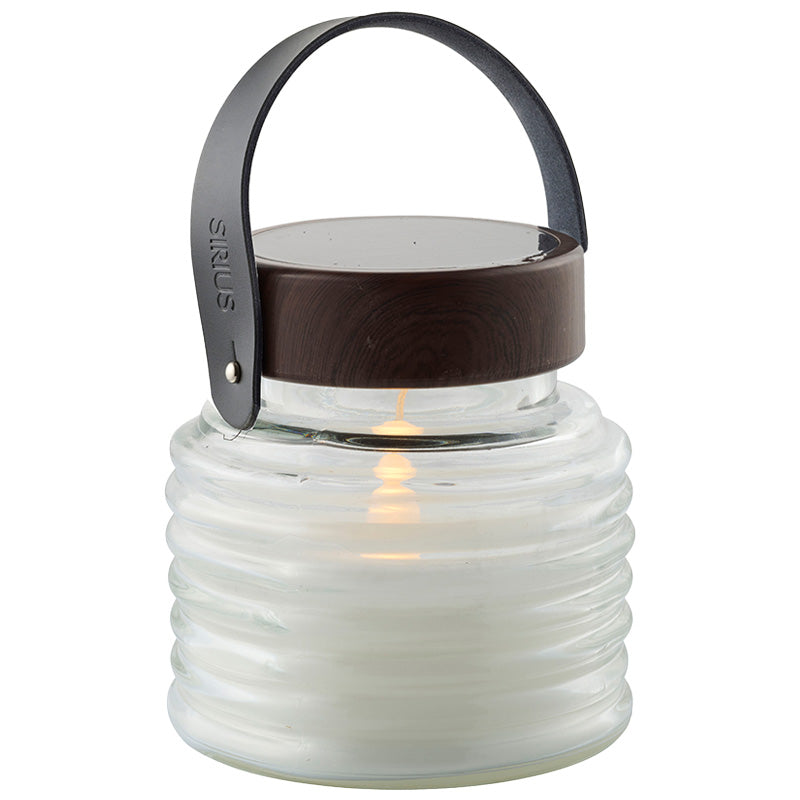 Sirius Aston Solar Jar 12 cm clear