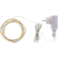 Sirius Knirke 80 LED silver wire light chain
